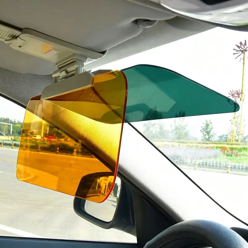 Adjustable Car Anti-Glare Sun Visor, Dual Color Day Night Driving Shield ☀️