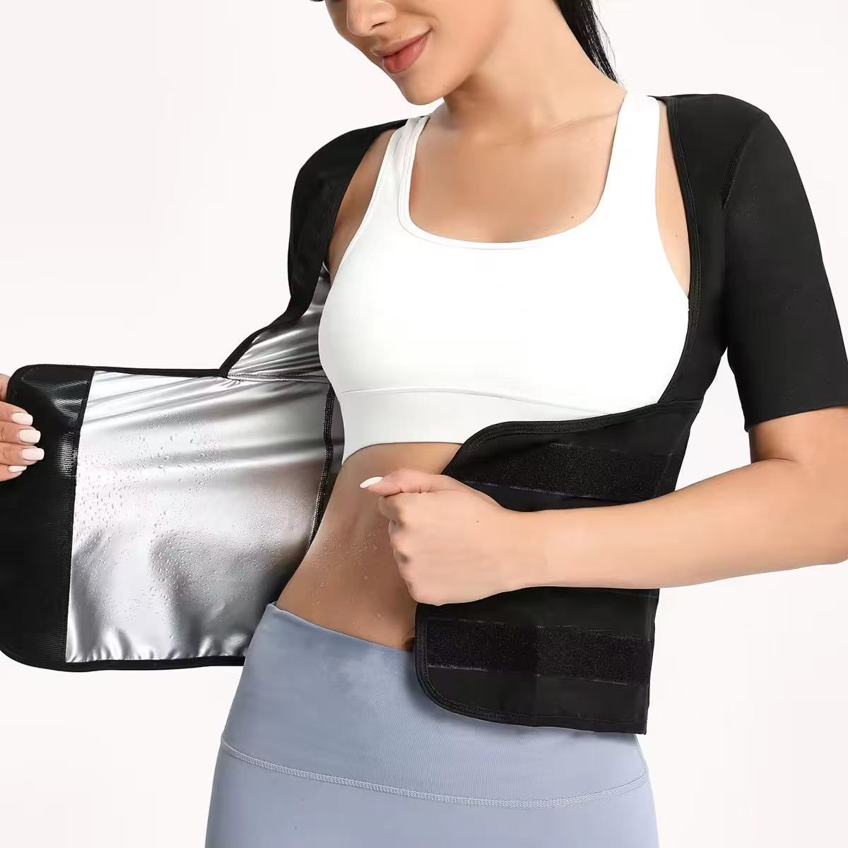 Women's Zip-Up Compression Shapewear Vest - Athletic Active Tops ποΈββοΈ