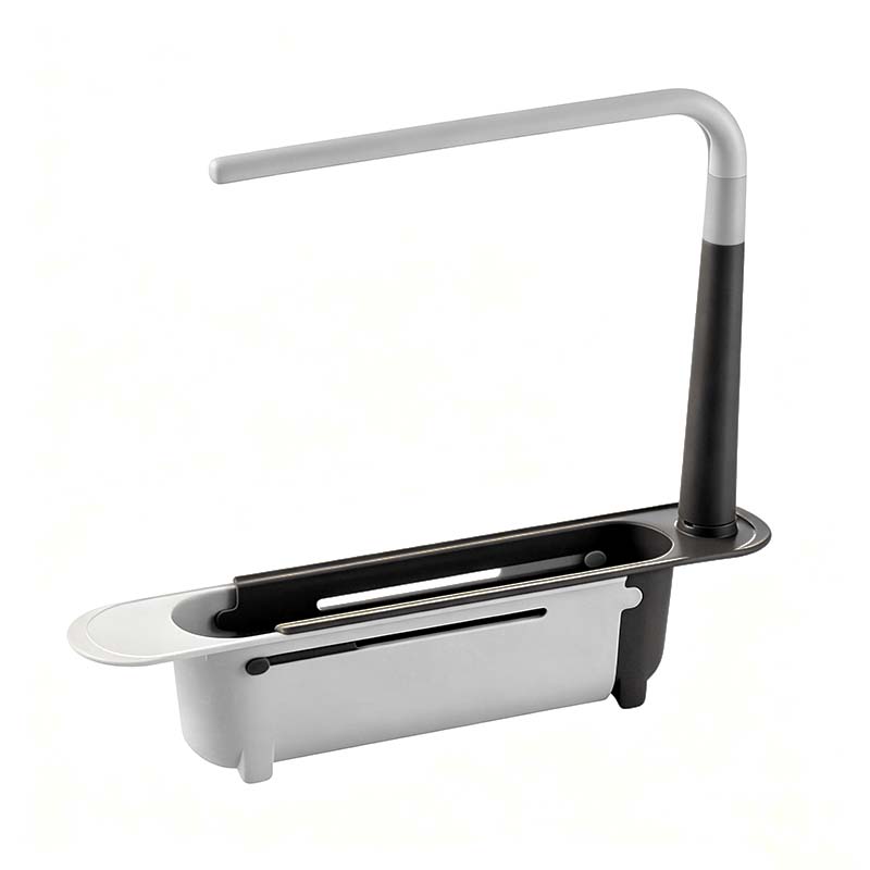 Retractable Sink Shelf — Adjustable-Length Sink Organizer🚰
