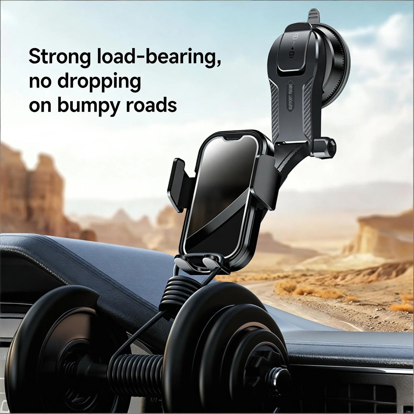 Car Phone Holder 2026 Ultimate Phone Holder for Your Car Windshield Dashboard Cell๐ ๐ฑ