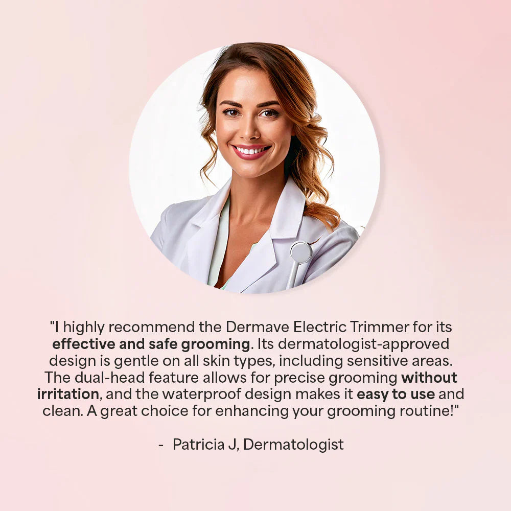 Painless Pubic Hair Trimmer for Women