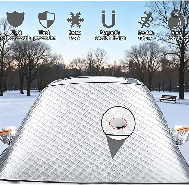 Car Windshield Protector Cover, Waterproof for Snow Ice Frost Dust Rain❄️
