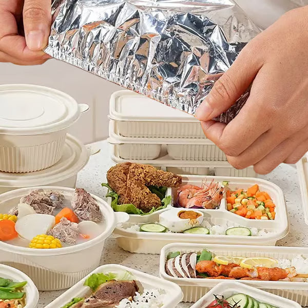 Food Insulation Cover, Premium Aluminum Foil Cover for Dining Table🍽️