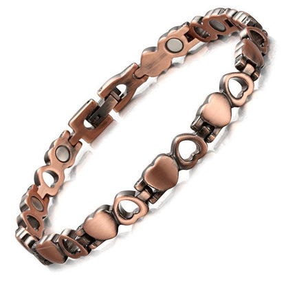 Men's Vintage-Style Wide Copper Magnetic Therapy Bracelet🧲