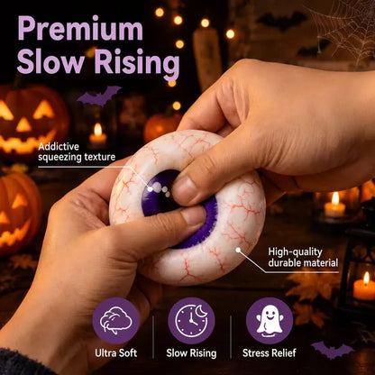 Cute Halloween scary ghost Marukosqueeze toy set, portable stressrelief hand squeeze toys👻