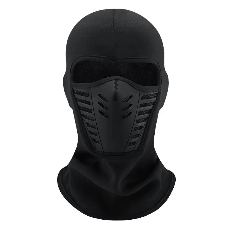 Unisex Fleece Full Face Balaclava Ski Mask - Windproof, Anti-Haze, Soft Sports & Outdoor Hat 🧢💨