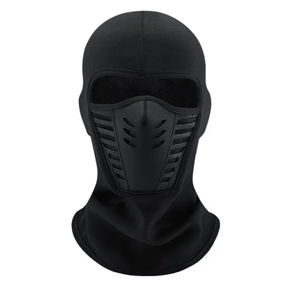 Unisex Fleece Full Face Balaclava Ski Mask - Windproof, Anti-Haze, Soft Sports & Outdoor Hat 🧢💨