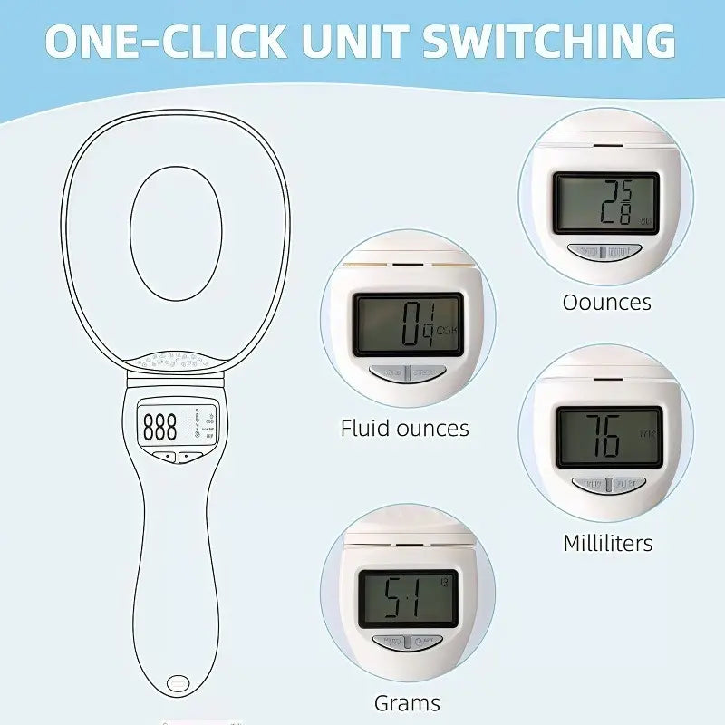 High Precision Digital Measuring Spoon Scale - 800g-0.1g LCD Kitchenware Scoop Utensils ⚖️