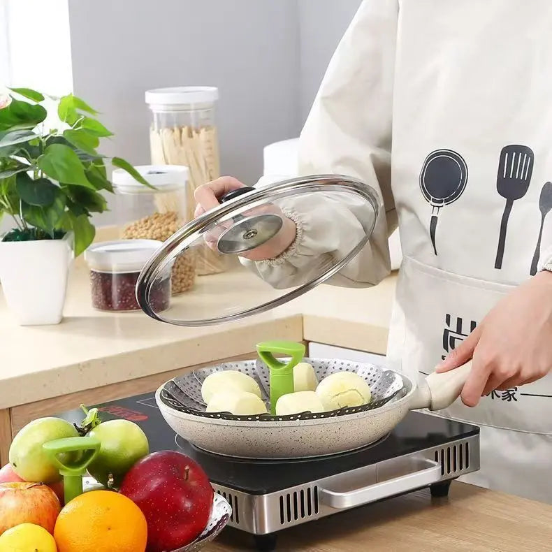 Vegetable Steamer Basket for Cooking Food, Stainless Steel Veggie Steam Basket🍲