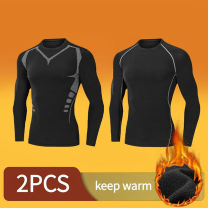 Men's Thermal Underwear Set - Long Sleeve T-Shirt & Pants 👕
