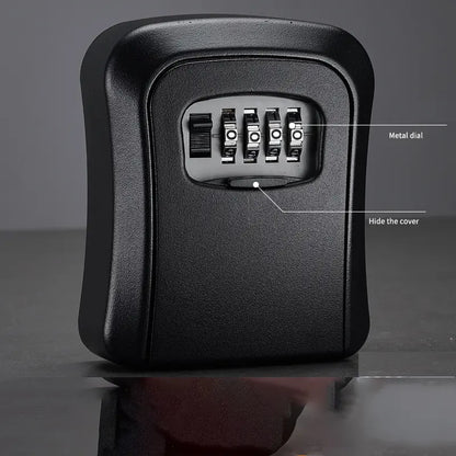 Wall Mount Key Lock Box - 4 Digit Combination Lockbox for Keys Safe Security🔑