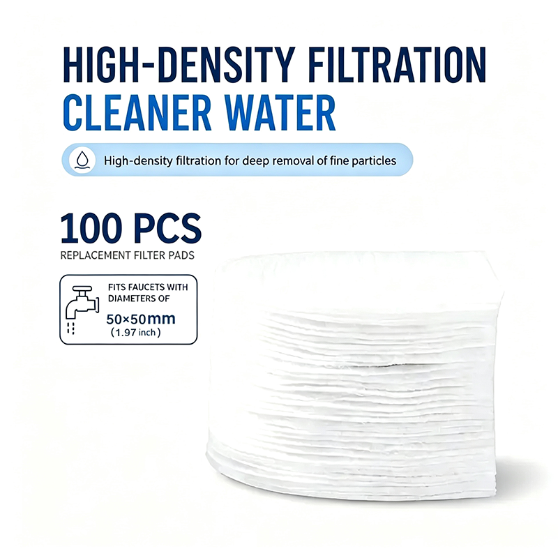 [Fits Faucets < 1"] 50 cotton filter bags disposable Cotton Faucet Filter Bags with 5 fastening straps 💧