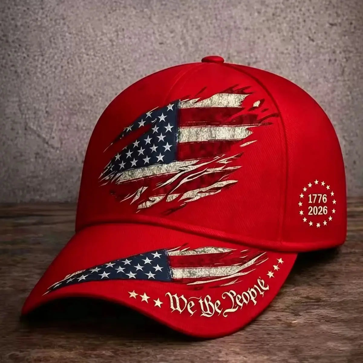250th Anniversary Print Baseball Cap, Adjustable Unisex Sun Cap 🧢