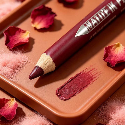 12Pcs Matte Lip Liner With Sharpener Set Waterproof Smudgeproof Precise Contour Lipstick Pens 😍