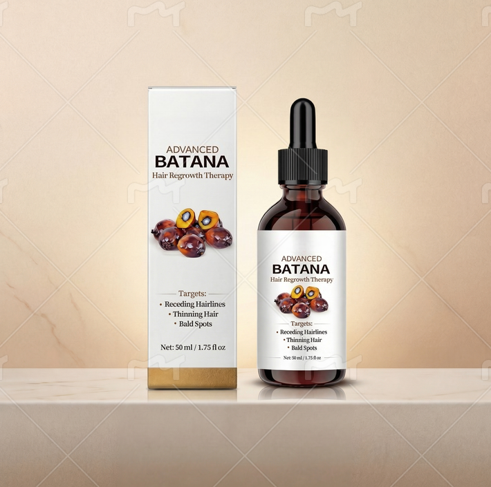 Advanced Batana Oil Hair Regrowth Therapy | Reverse Thinning Hair & Receding Hairline🌱