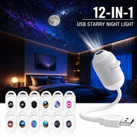 Night light + 12 star tablets