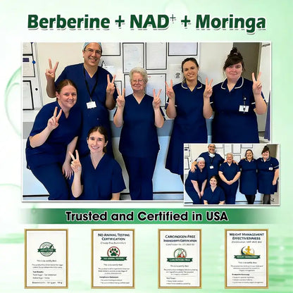 Berberine Moringa Nano Microneedle Wellness Patch🟢