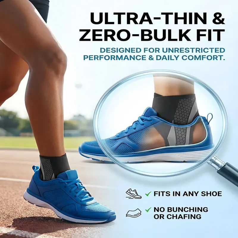 Get Back in the Game When You Buy ! Targeted Ankle Compression sleeve 🏃‍♂️