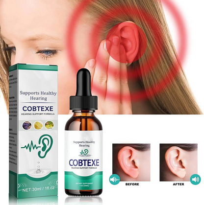 Tinnitus Relief Ear Drops, Clean Earwax & Soothe Ears👂