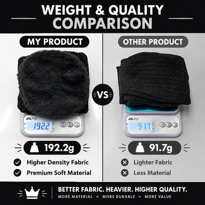 Long Knee Pads for Men and Women, One Size with Thick Wool Lining 🦵