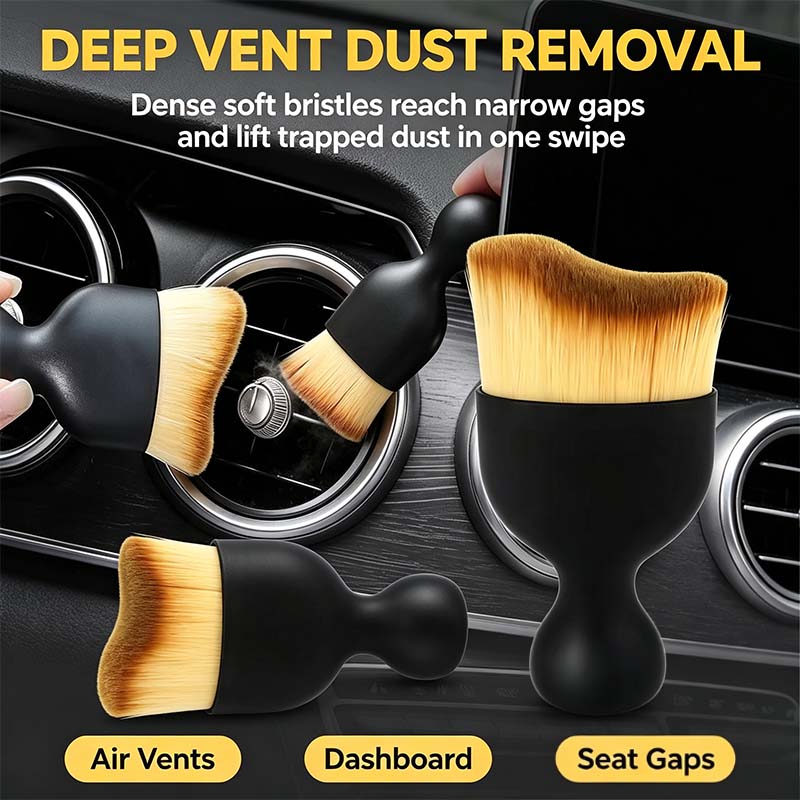 Car Air Conditioner Outlet Dashboard Cleaning Brush Auto Interior Dust Brush🌬️
