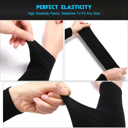 UPF50+ Cooling UV Arm Sleeves for Men Women Youth, Football Sun Covers☀️