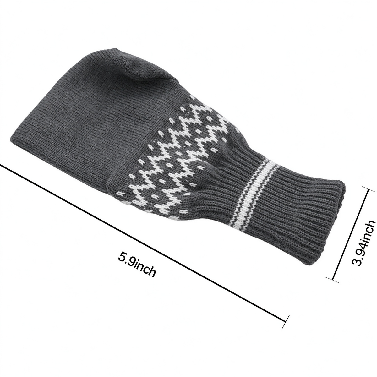 Beer Mitten Gloves - Knit Stitched Drink Mitt Holder for Beverage 🧤🍻
