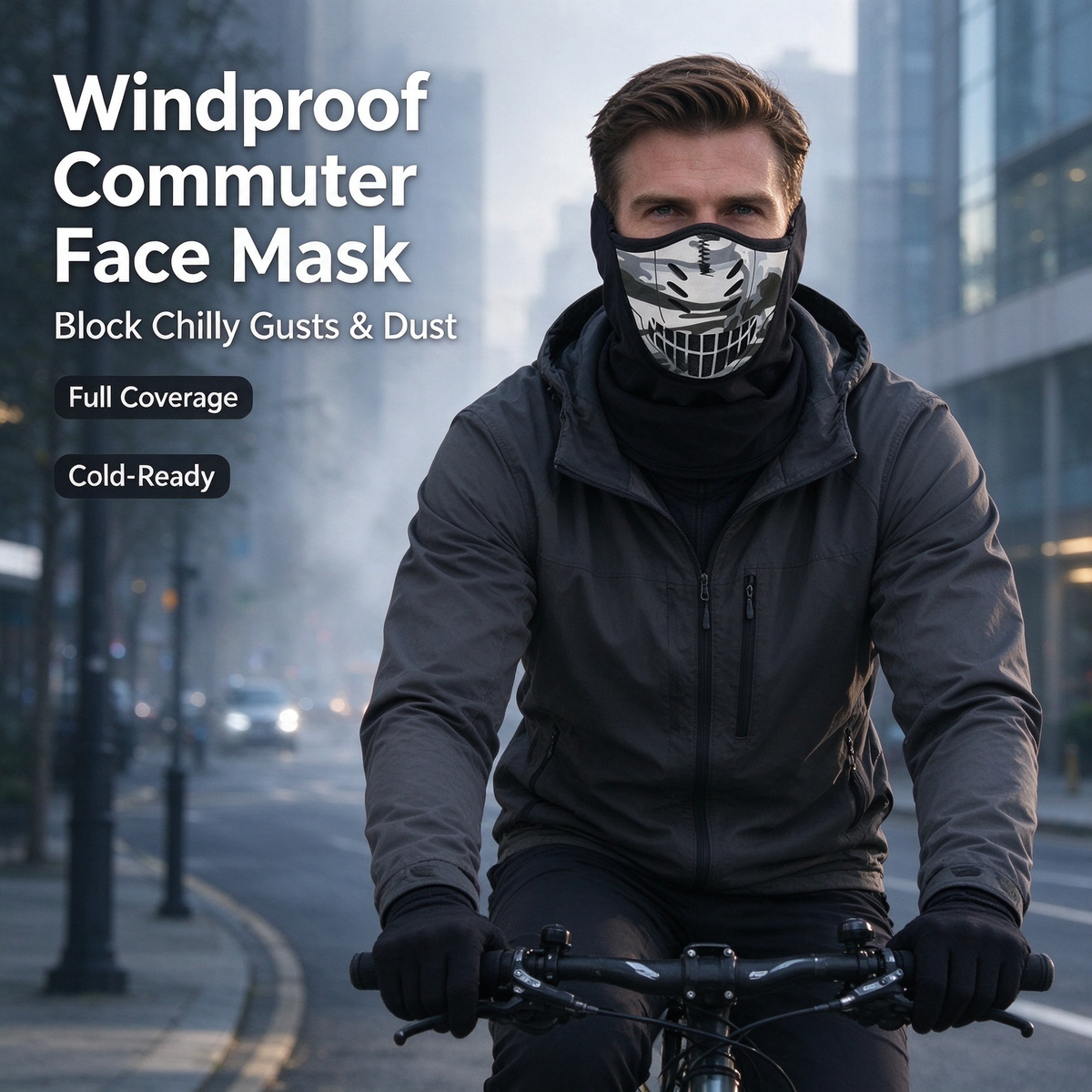 Unisex Fleece Full Face Balaclava Ski Mask - Windproof, Anti-Haze, Soft Sports & Outdoor Hat 🧢💨