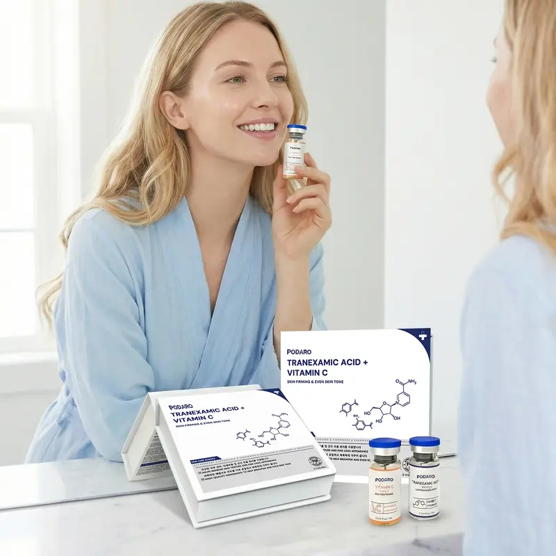 Gold Vitamin C Serum, containing Tranexamic acid