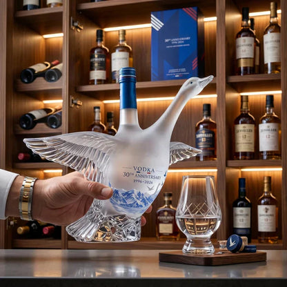 30th Anniversary 3D Sculpted Vodka Bottle