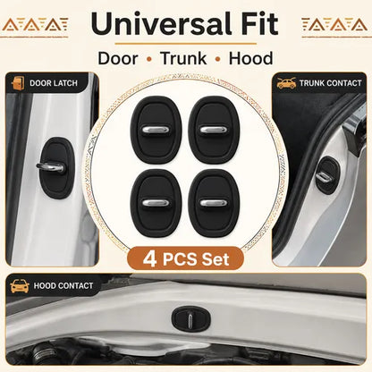 4 Counts Door Latch Lock Cover, Experience seamless installation with our self-adhesive design 🚗