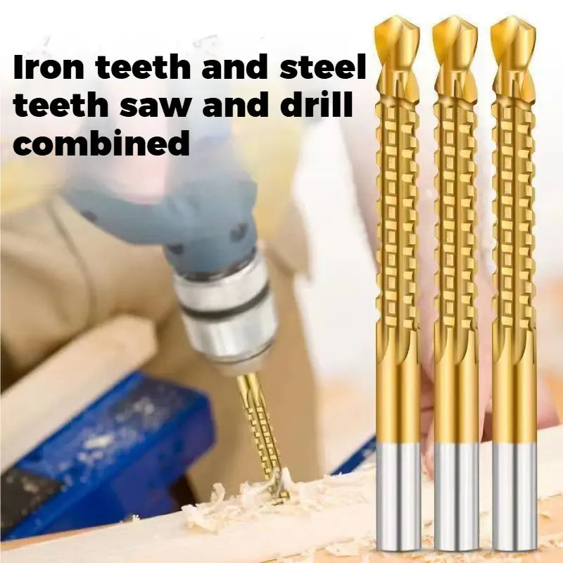 6 Counts Multi-Purpose Metalworking Drill Bits for Boring, Cutting and Polishing🛠️