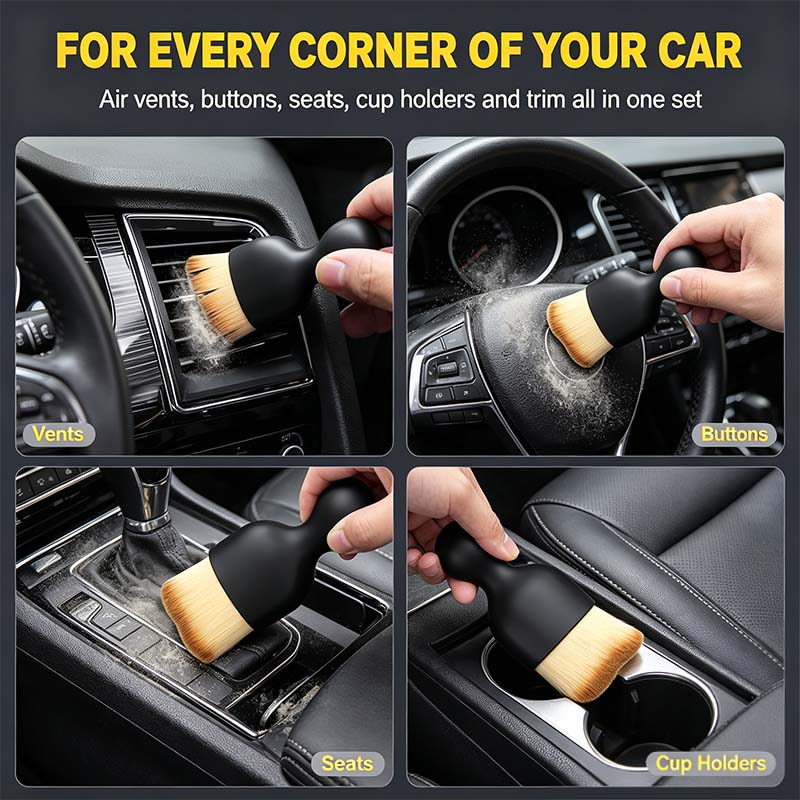Car Air Conditioner Outlet Dashboard Cleaning Brush Auto Interior Dust Brush🌬️
