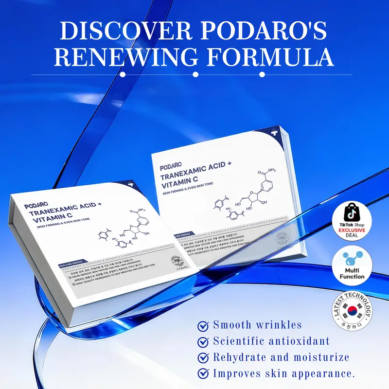 Gold Vitamin C Serum, containing Tranexamic acid