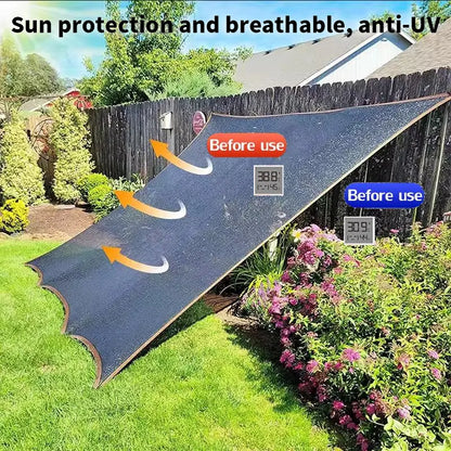 90% UV Block Privacy Sun Shade Cloth for Patio Garden Carport🌞