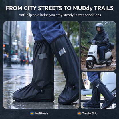 Waterproof Rain Boot Shoe Cover Non-Slip Waterproof Boot Covers 👟
