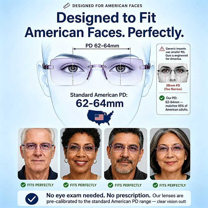 [Regain Your Youthful Vision] Smart Zoom Diamond-Cut Reading Glasses👓