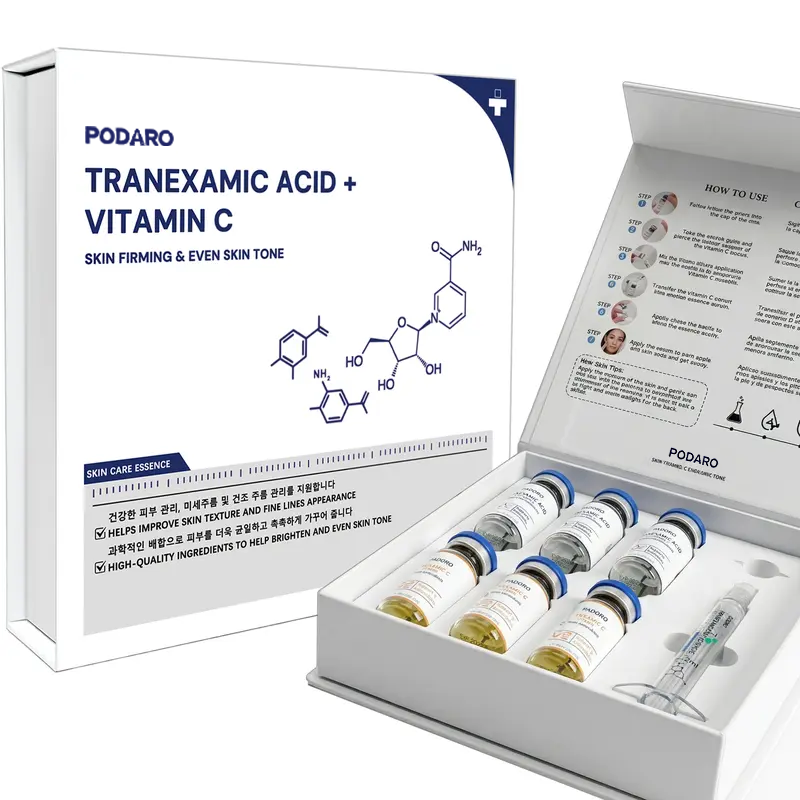 Gold Vitamin C Serum, containing Tranexamic acid