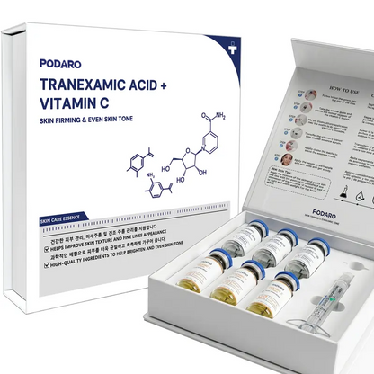 Gold Vitamin C Serum, containing Tranexamic acid