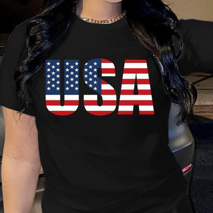 Women's Heart Graphic T-Shirt, Casual Oversized Fit Shortsleeve Top in ❤️
