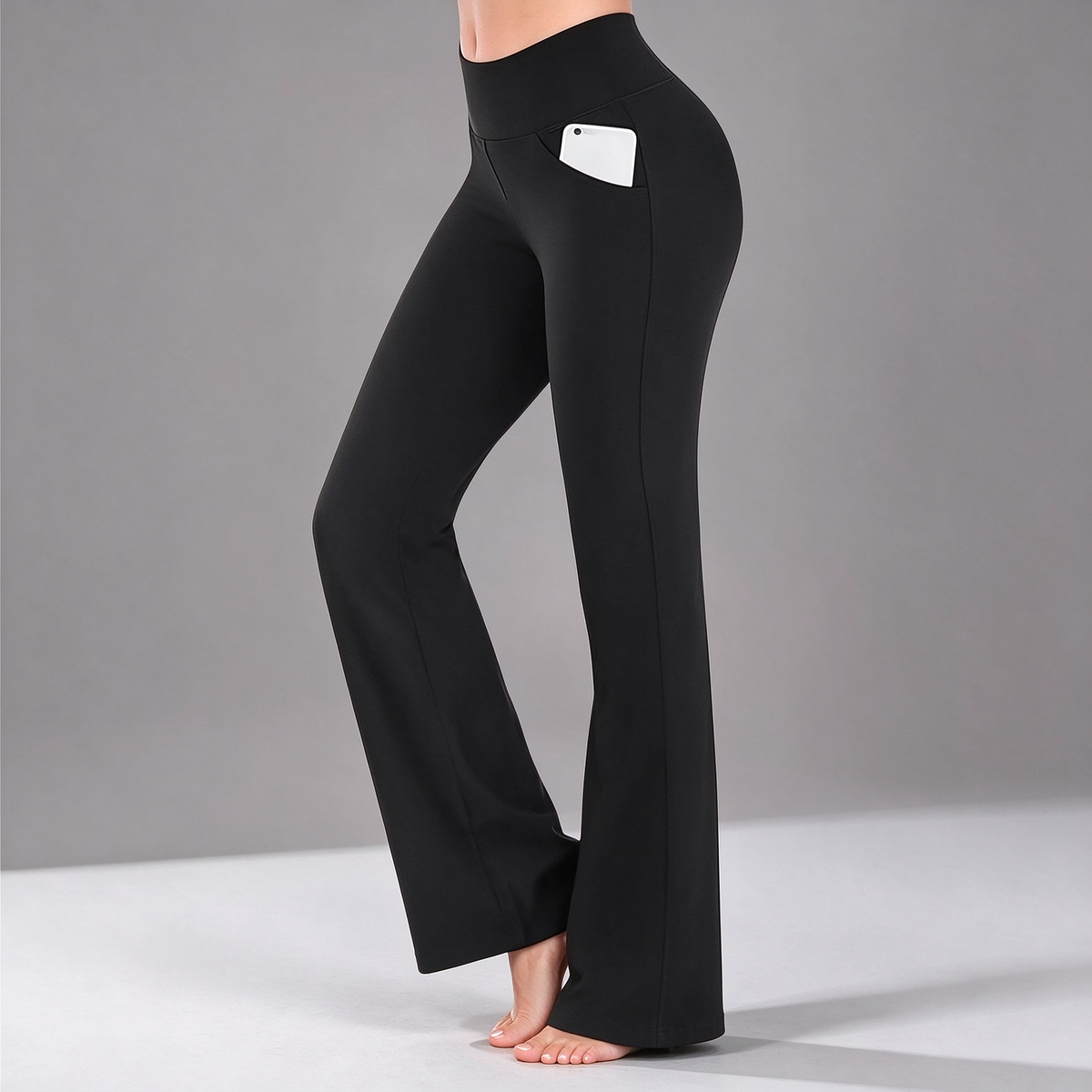 Women's Soft High-Stretch Micro-Flare Yoga Pants - Activewear Dance Athleisure 🧘‍♀️