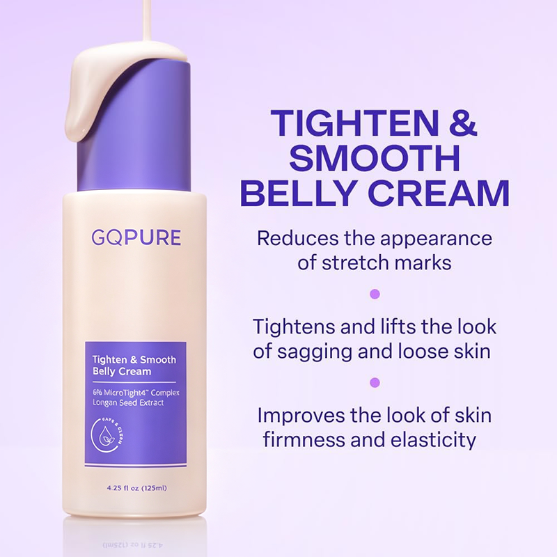 Tighten & Smooth Belly Cream, MicroTight4 Complex Body Firming Lotion for Loose Skin💜