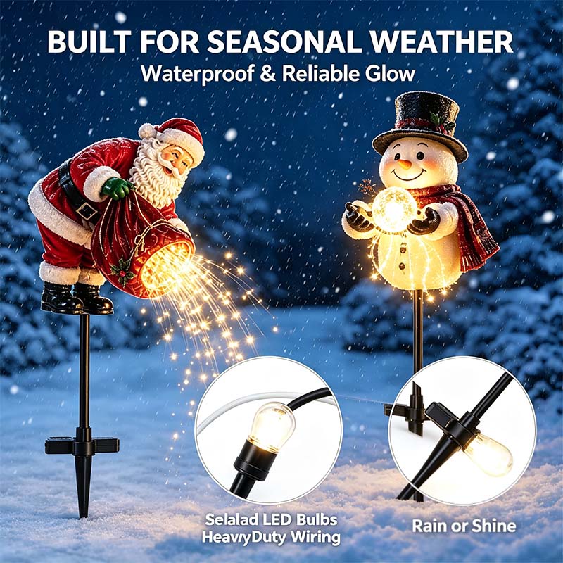 🎅Christmas Early  🎁 Santa’s Magic Pour – Flowing LED Christmas Garden Light