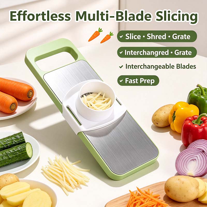 The Perfect Kitchen Gift: 5-in-1 Vegetable Cutter & Cheese Grater🥗