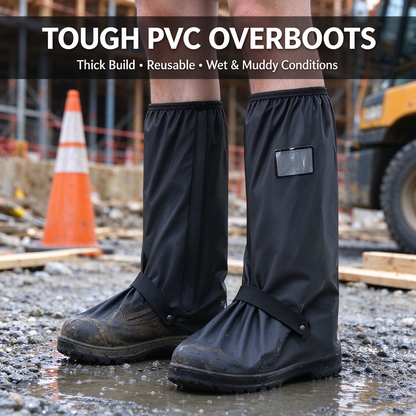 Waterproof Rain Boot Shoe Cover Non-Slip Waterproof Boot Covers 👟