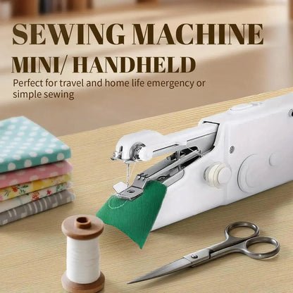 Portable Miniature Handheld Sewing Machine - Beginner-Simple Operation🧵