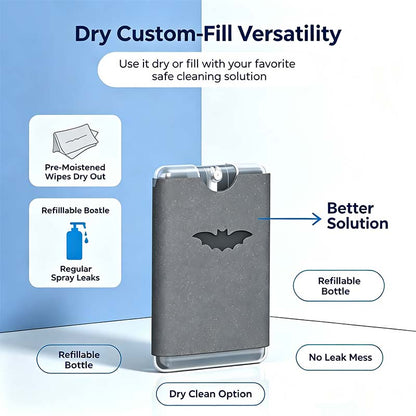 Portable Screen Cleaner Spray with Microfiber Cloth, Nano Streak-Free Cleaning✨