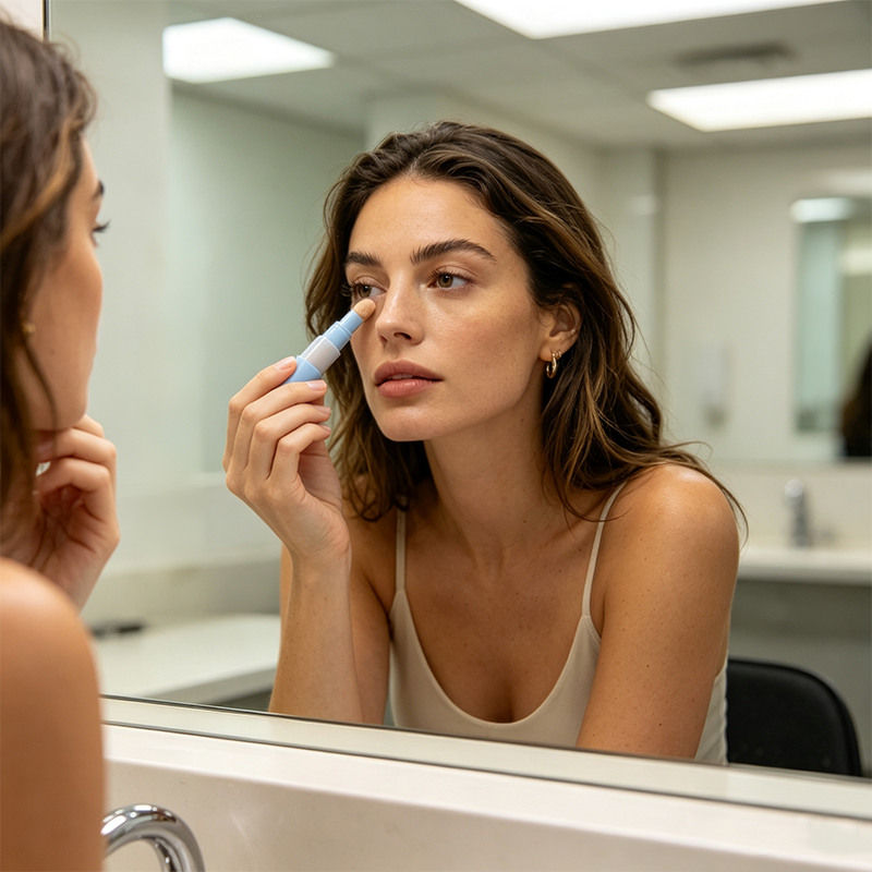 Brighten & Sculpt Concealer - Cosmetic for Facial Use, Sensitive Skin🤎