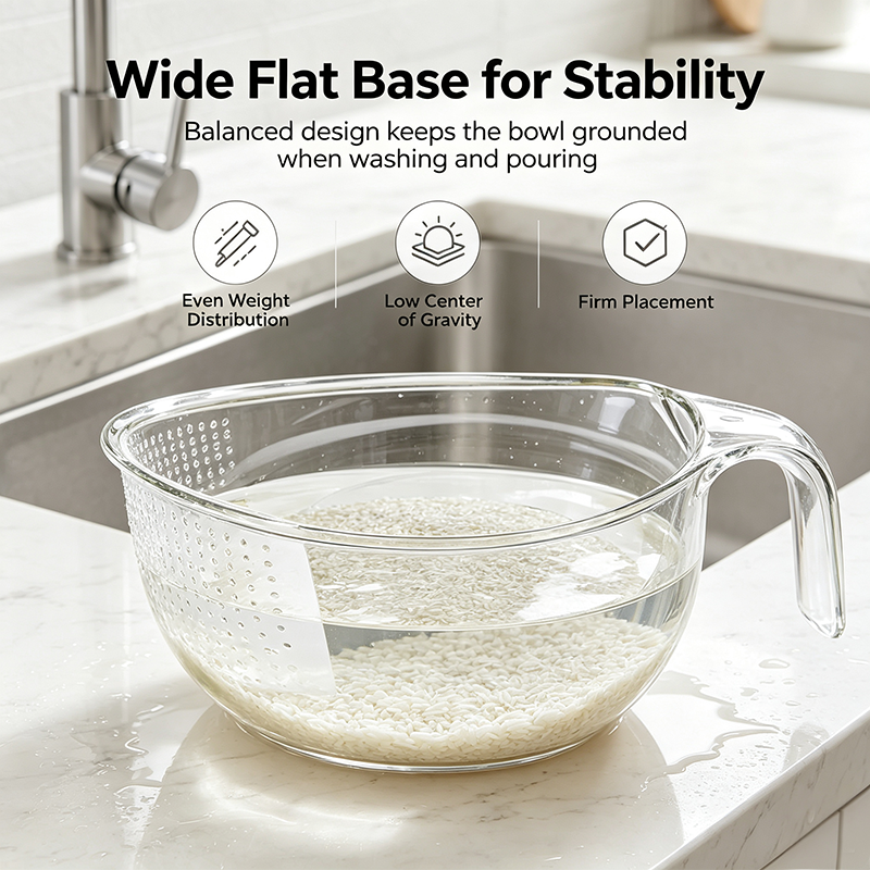 Aesthetic Multifunctional Rice Strainer with Handle🙌