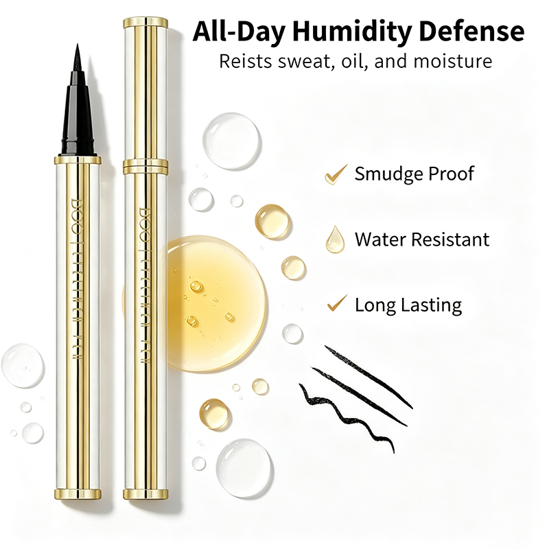 Waterproof Lambskin Eye Pencil Eyeliner - Long Wear, Smudge-Proof, Smooth Thick Tip🖤✨